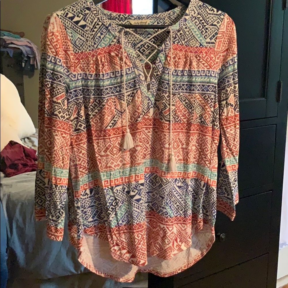 Boho cotton tee